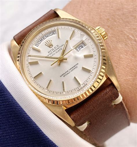 rolex day date gold vintage|rolex day date 36 1803.